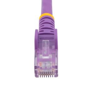 StarTech N6PATCH100PL Startech 100 ft Purple Cat6 UTP Snagless Patch Cable