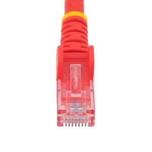 StarTech N6PATC3MRD Startech 3m Red Gigabit Snagless RJ45 UTP Cat6 Patch Cable