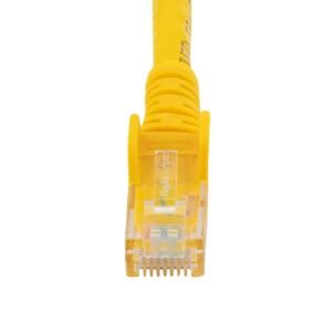 StarTech N6PATC50CMYL Startech 0.5m Yellow Cat6 Cable - Snagless Ethernet Cable