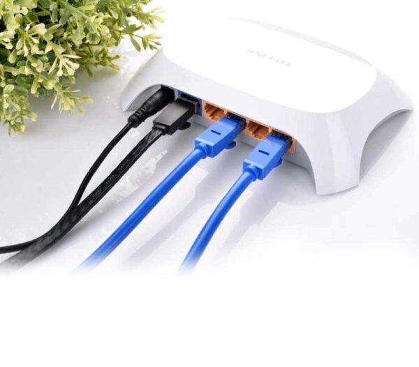 Ugreen 15m CAT 6 UTP Cable Round type - Blue - Image 2