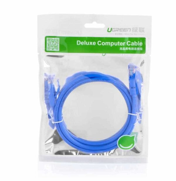 Ugreen 15m CAT 6 UTP Cable Round type - Blue - Image 4