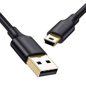 Ugreen USB2.0 A male to Mini 5pin male cable 2.0M - Gold plated