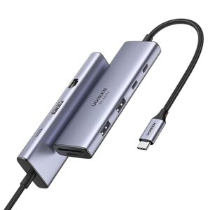 UGREEN Revodok Pro USB C Hub, 9-in-1 C Dock with 4K@60Hz HDMI, 10Gbps