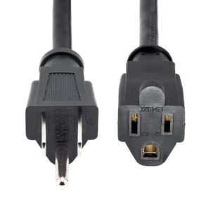 StarTech PAC10115 Startech NEMA 5-15R to NEMA 5-15P 15ft Power Cord Extension