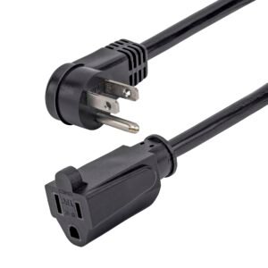 StarTech PAC101R3 Startech 3ft Power Extension Cord - 5-15R to 5-15P Right Angle