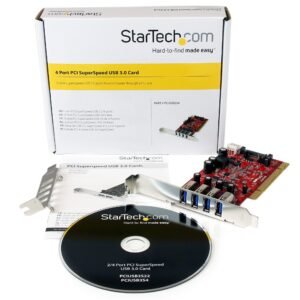 StarTech PCIUSB3S4 Startech 4 Port SuperSpeed USB 3.0 PCI Card