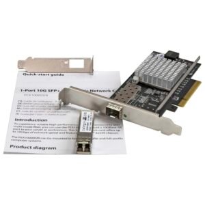 StarTech PEX10000SRI Startech PCIe Fiber NIC w/ SFP+ - MM 10G SFP with LAN Card