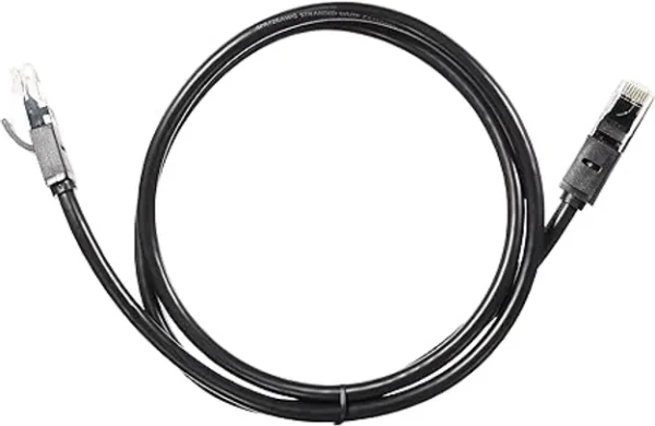 Ugreen 1m CAT 6 UTP Cable Round type - Black - Image 2