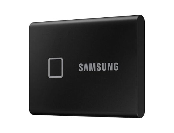 SAMSUNG T7 TOUCH PORTABLE SSD 500GB BLACK  (with Fingerprint Recognition) - Image 2