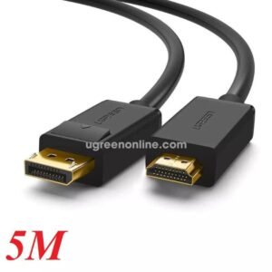 Ugreen DP Male to HDMI Male cable, 4K@30hz, 5m