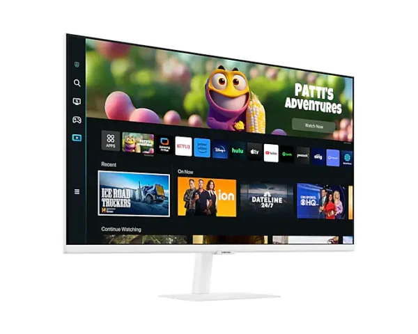 Samsung LS27CM501EEXXS 27" M5 White Smart Monitor - Image 3