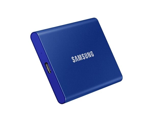 SAMSUNG T7 PORTABLE SSD 500GB INDIGO BLUE - Image 4