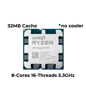 AMD RYZEN 7 7700X, Cooler not included