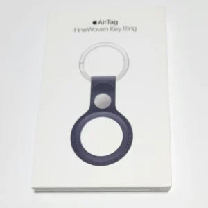 Apple MT2H3FE/A AirTag FineWoven Key Ring - Black