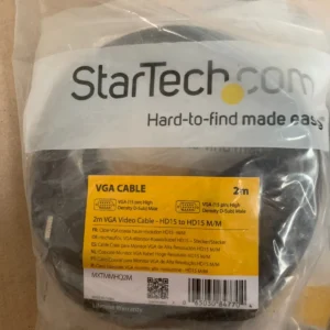 Startech MXTMMHQ2M Startech 2m VGA Video Cable - HD15 to HD15 M/M 2 Meters