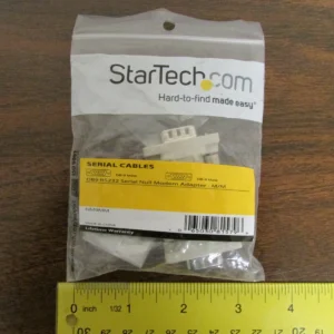 StarTech NM9MM Startech DB9 Null Modem Serial Adapter M/M