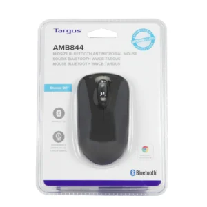 Targus AMB844AP-50 Works With Chromebook Bluetooth Antimicrobial Mouse (Black)