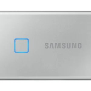 SAMSUNG T7 TOUCH PORTABLE SSD 2TB SILVER (with Fingerprint Recognition)