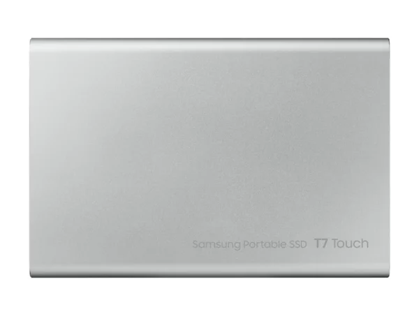 SAMSUNG T7 TOUCH PORTABLE SSD 2TB SILVER (with Fingerprint Recognition) - Image 4