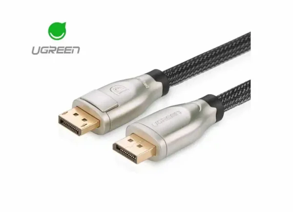 Ugreen 8K DisplayPort Cable Ultra HD Gold-Plated DisplayPort 1.4 Male to Male Nylon Braided Cable SP