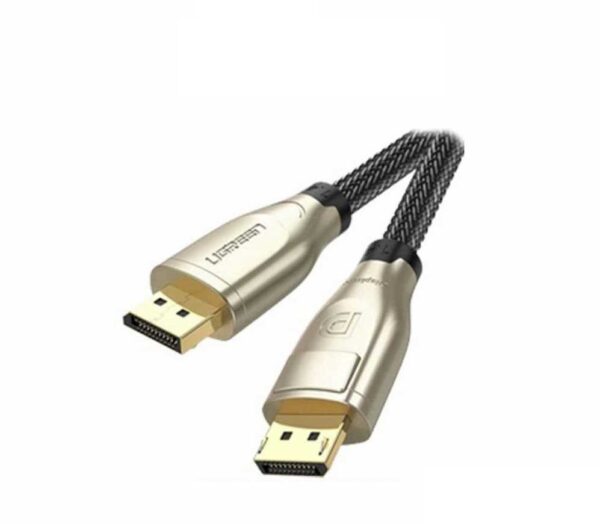 Ugreen 8K DisplayPort Cable Ultra HD Gold-Plated DisplayPort 1.4 Male to Male Nylon Braided Cable SP - Image 3