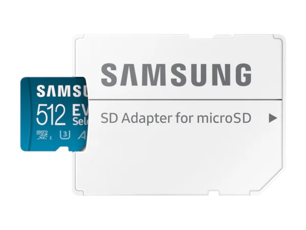 SAMSUNG EVO Select Micro SD-Memory-Card + Adapter, 512GB microSDXC 130MB MB-ME512KA - Image 4