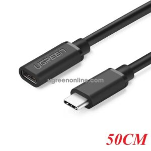 Ugreen USB C Extension Cable Type C Extender Cord Male to Female Compatible with Thunderbolt 3 for N