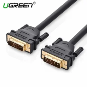 Ugreen DVI(24+1) male to male cable gold-plated 1m