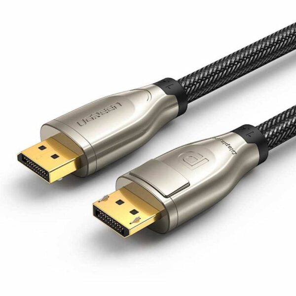 Ugreen 8K DisplayPort Cable Ultra HD Gold-Plated DisplayPort 1.4 Male to Male Nylon Braided Cable SP - Image 2