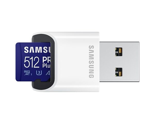 SAMSUNG PRO PLUS 512GB microSD with adapter - Image 4