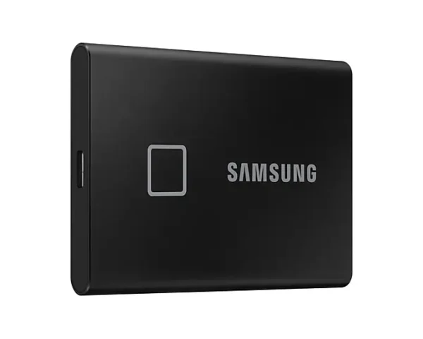 SAMSUNG T7 TOUCH PORTABLE SSD 1TB BLACK   (with Fingerprint Recognition) - Image 2