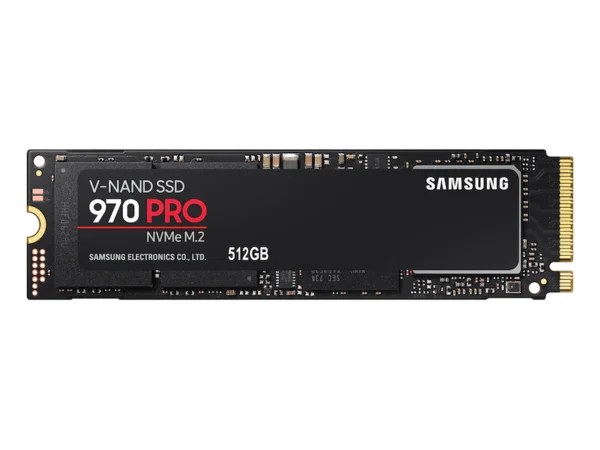 SAMSUNG 970 PRO SSD 512GB - M.2 NVMe  MZ-V7P512BW
