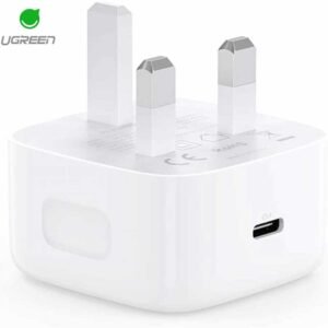 Ugreen USB C 20W PD charger UK Plug, White CD137-60451