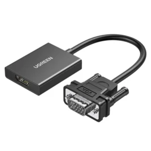UGREEN VGA Male To HDMI Female Adapter With Audio & Power Supply