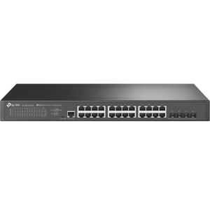 TP-Link SG3428X-M2 Omada 24-Port 2.5GBASE-T L2+ Managed Switch with 4 10GE SFP+ Slots