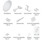 Ubiquiti RD-2G24 UniFi 2.4GHz RocketDish, 24dBi, Rocket Kit