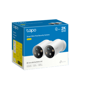 TP-Link Tapo C425(2-pack) Wire-Free Indoor/Outdoor 2K QHD 4MP 1440p Battery Powered Smart Security