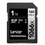 1TB - Lexar® Professional 1066x SDXC™ UHS-I Card SILVER Series