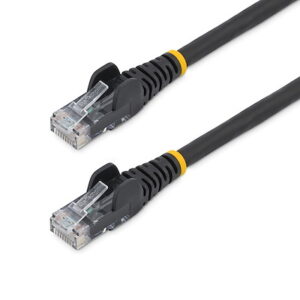 Startech.Com N6LPATCH3MBK 3m LSZH CAT6 Ethernet Cable 10GbE, Black
