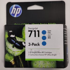 Hp CZ134A HP 711 29ml x 3Pack Cyan Ink Cartridge