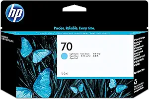 Hp C9390A HP 70 130ml Light Cyan Ink Cartridge