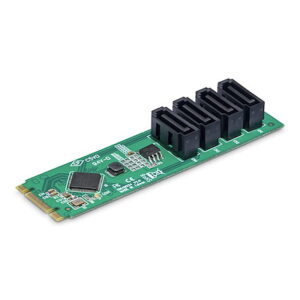 Startech.Com 4P-SATA-M2-ADAPTER 4-Port M.2 to SATA Adapter Card