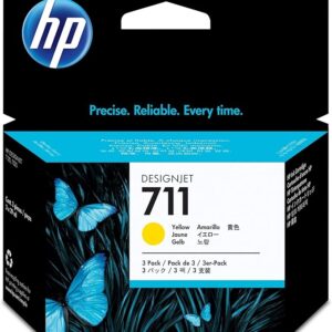 Hp CZ136A HP 711 29ml x 3Pack Yellow Ink Cartridge