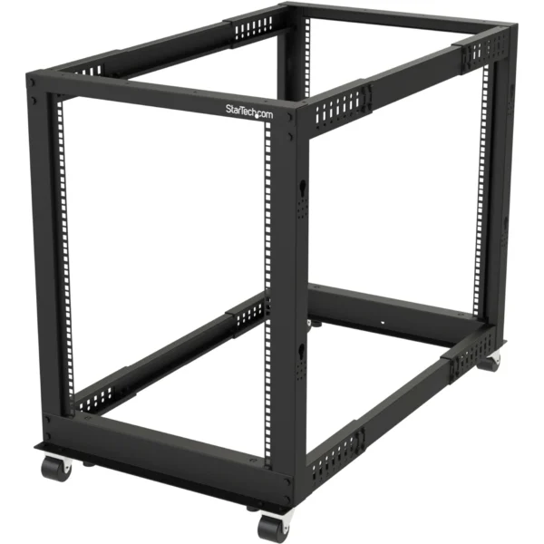 Startech.Com 4POSTRACK15U Rack - 15U Open Frame - 22-40 in. Depth