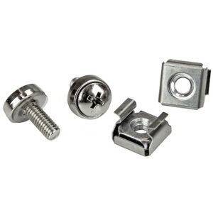 Startech.Com CABSCREWM52 100 Pkg M5 Mounting Screws and Cage Nuts