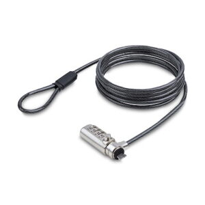 Startech.Com SSTDC4D-LAPTOP-LOCK Slim K-Slot 5ft Cable Lock For Laptop