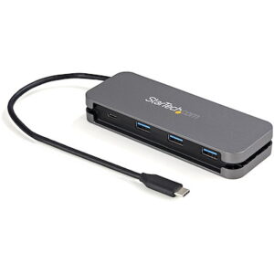 Startech.Com HB30CM3A1CB 4 Port USB C Hub 5Gbps 3A/1C- 11in Cable