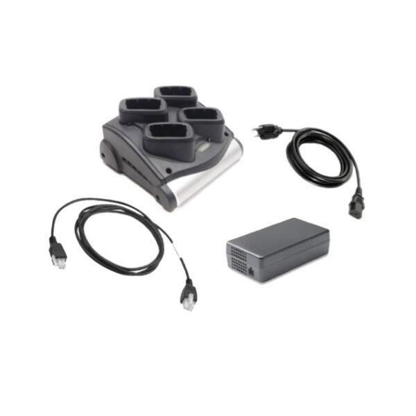 Zebra SAC9000-400CES 4 SLOT BATTERY CHARGER KIT (US). - Image 2