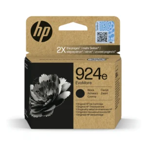 Hp 4K0V0NA HP 924E EVOMORE BLACK ORIGINAL INK CRTG