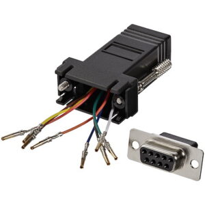 Startech.Com GC98FF DB9 to RJ45 Modular Adapter - F/F